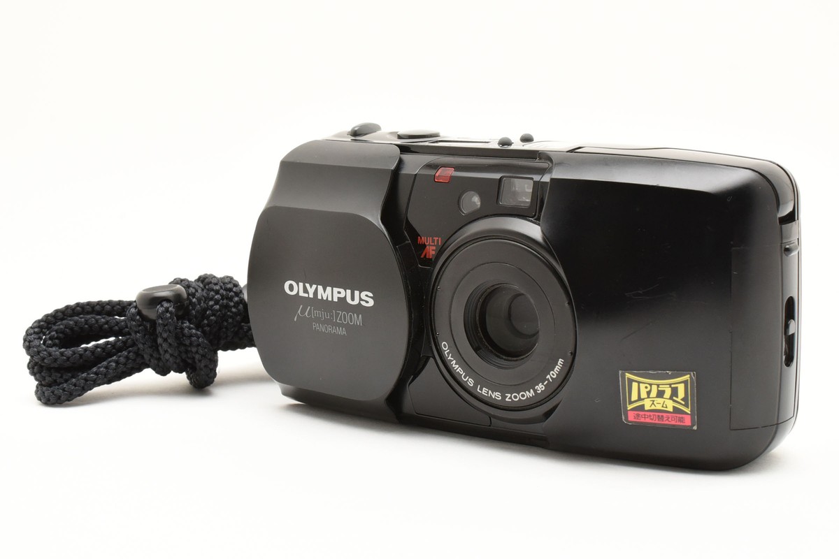 OLYMPUS μ[mju:] panorama 35mm オリンパス ミュー Near MINT] Olympus mju μ Panorama 35mm Point & Shoot Film