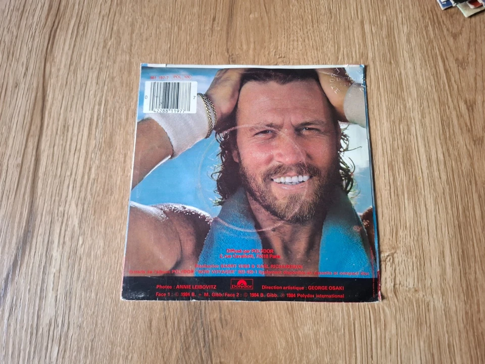 SP POP / ROCK BARRY GIBB "SHINE SHINE" 1984 FRENCH - Photo 2/2