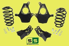 2"/4" Drop Kit + Extensions FOR 00-06 Chevy GMC Tahoe Yukon Escalade Suburban