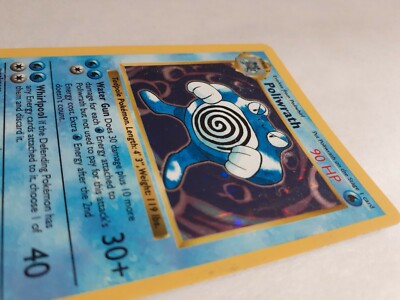 Pokemon TCG - Holofoil Poliwrath - Shadowless Base Set -Q716 | eBay