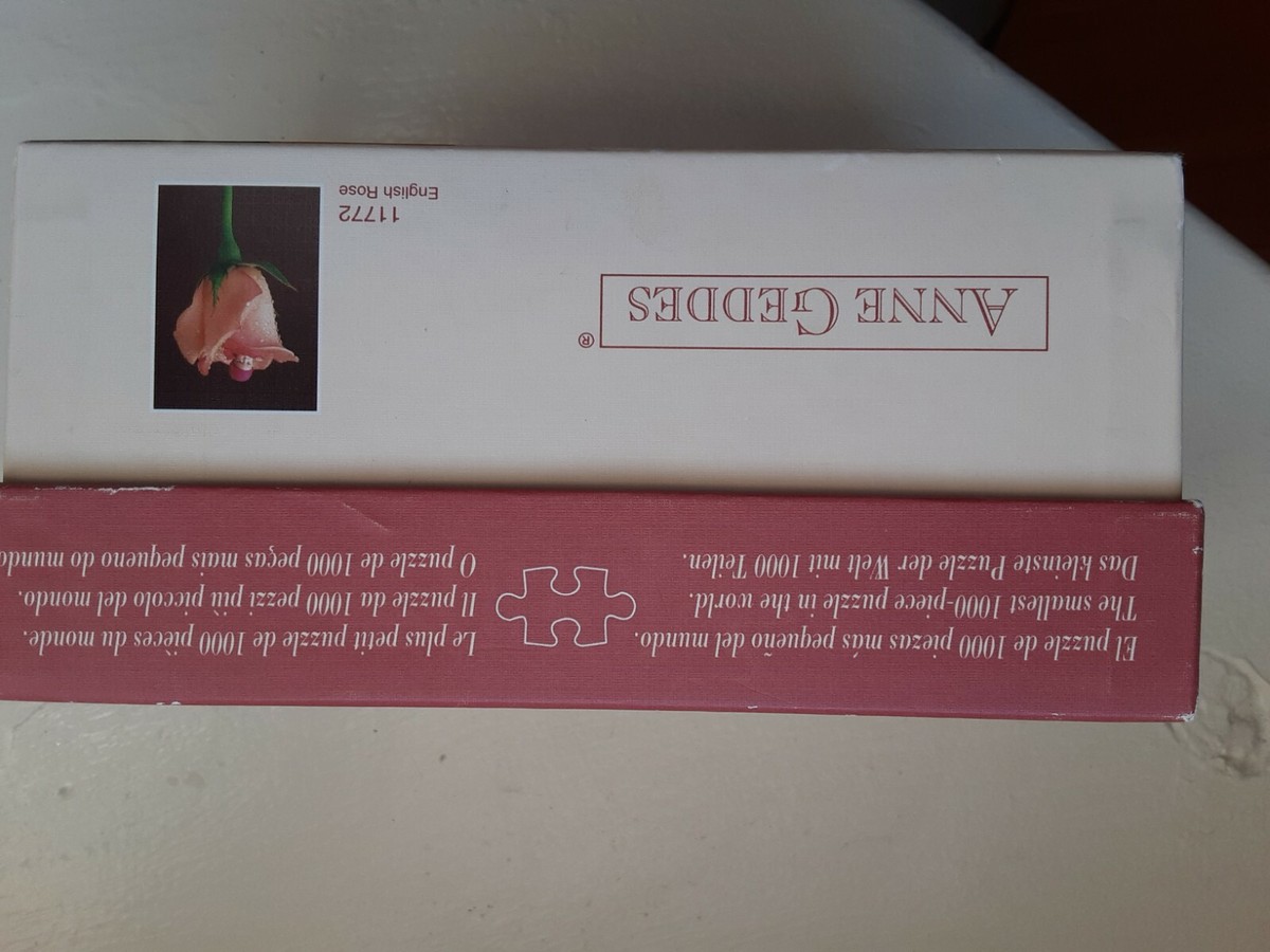 1000 Minature puzzle, 'Anne Geddes English Rose' 11772 Pre made