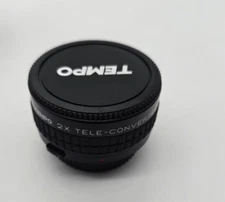 Tempo 2x Teleconverter for Pentax camera lens MC O/OM Made in Japan auto focus