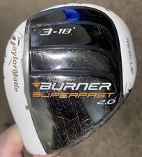 TaylorMade Burner Superfast 2.0 RH 3 Wood 18* Graphite RE AX 60 Flex S 41 Inch