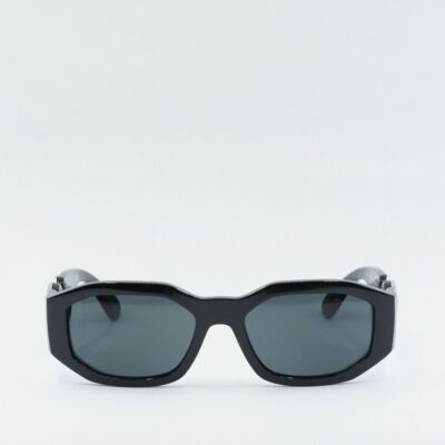 【VETEZE】22SS★ Qualitative Skazan VERSACE VE4361 542287 Black/Smoke 53-18-140 Sunglasses New