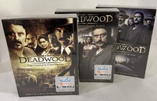 Deadwood - Seasons 1-3  Complete Series DVD Box Sets-FACTORY SEALED-NEW