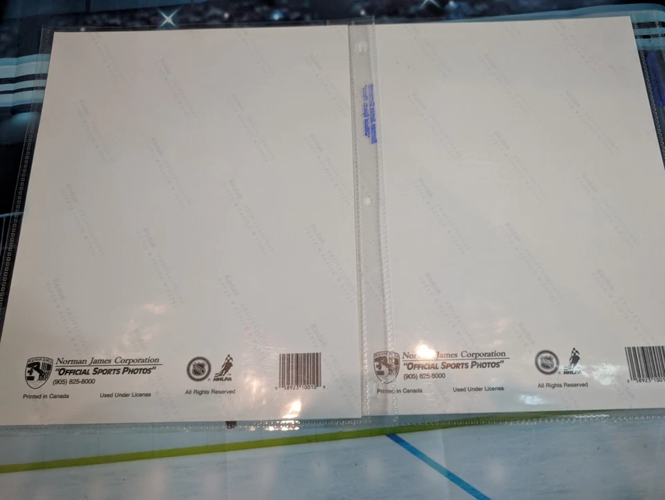 NHL Colorado Avalanche Stephane Fiset & Jose Theodore Signed 8x10 Hockey Photos - Image 4 of 4