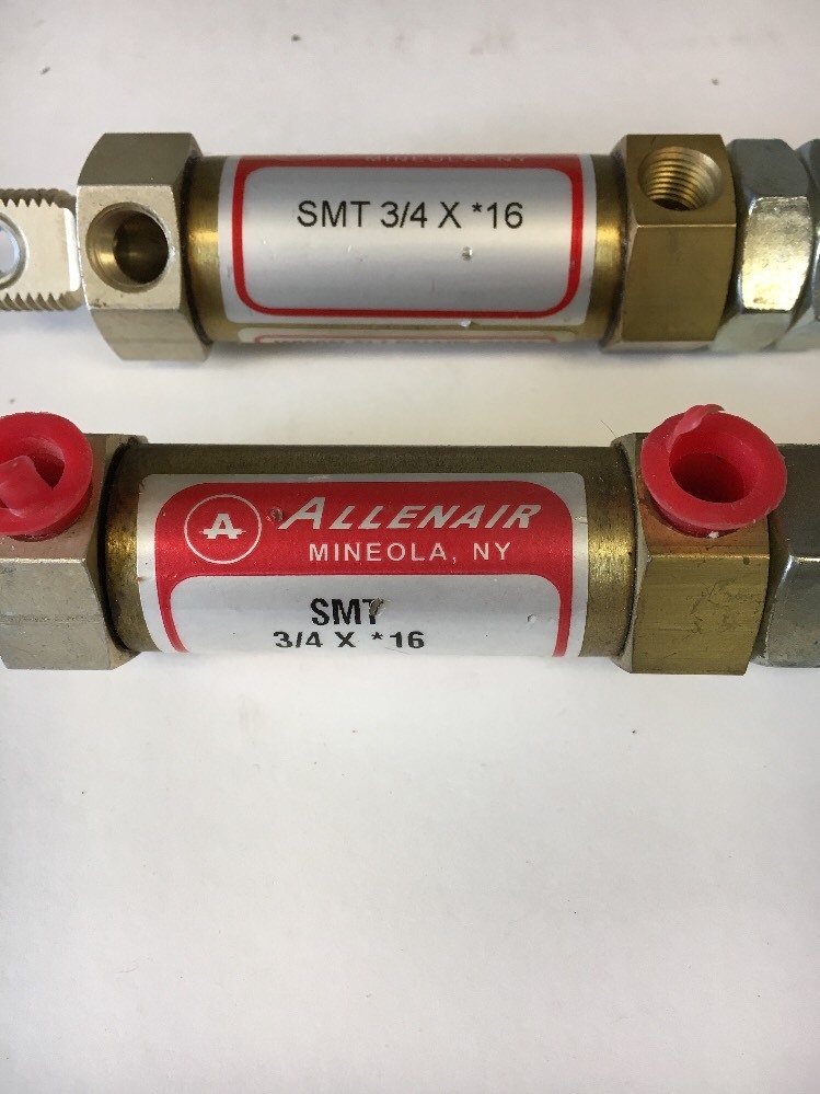 New Allenair SMT 3/4" X *16 Air Cylinder (Qty Of 2) Warranty! Fast
