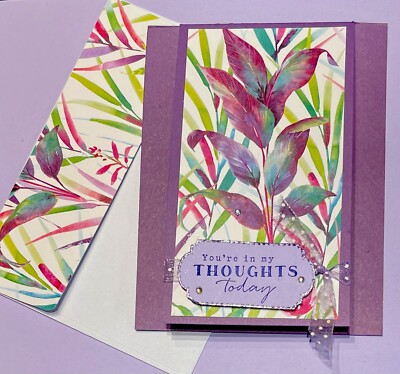 4 Stampin Up!  You re in my Thoughts today Made with Love inside DIY CARD KIT