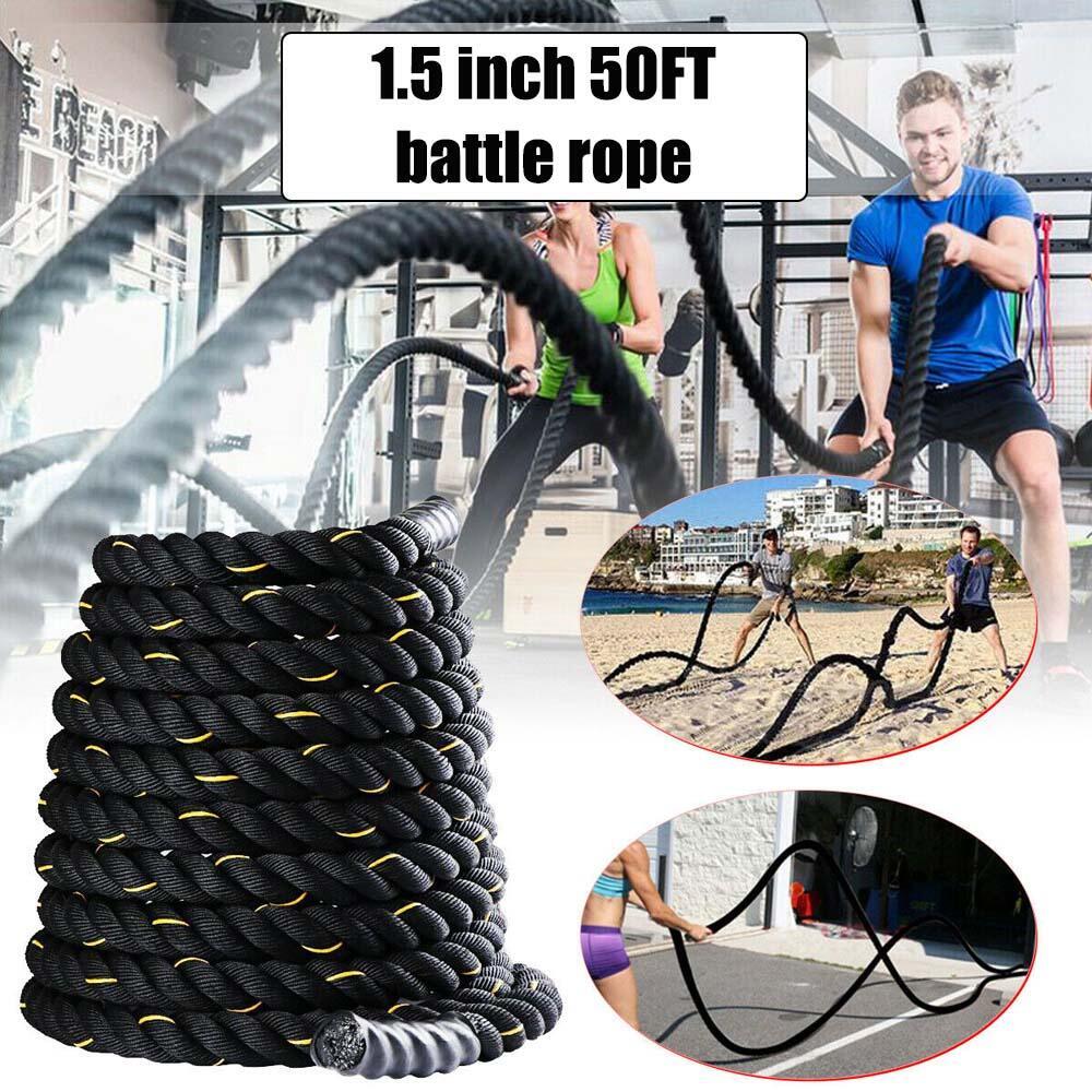 Titan Fitness Battle Titan Battle Ropes Exercise Rope Titan