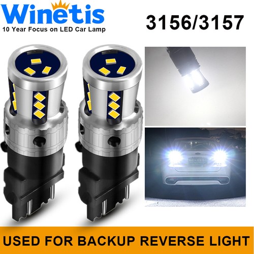 2X LED 3157 White Daytime Running Bulb Light For DRL 00-07 Chevy - Foto 6