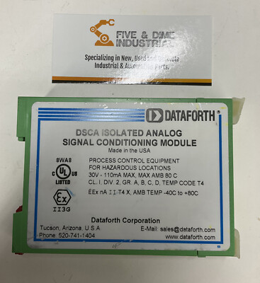 Dataforth  DSCA40-09C Isolated Millivolt Input Conditioning Module 