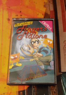 Fingers Malone (Mastertronic 1986) Commodore 16 / +4 (Tape, Box, manual) works