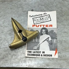 Elco Minimizer 300-SERIES Golf Putter Head And Brochure Monrovia, California