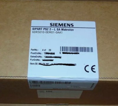 6DR5010-0EM01-0AA1 1PC NEW SIEMENS SIPART PS2 Valve Positioner 6DR50100EM010AA1