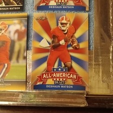 2017 Leaf Draft - All-American Gold #AA-09 Deshaun Watson (RC) Comeback Season!