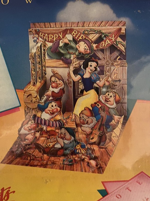 Pop Shots Greeting Cards- Snow white