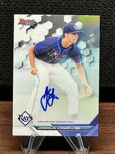 JOSHUA JOSH LOWE 2016 Bowman Best Auto Rookie Card RC B16-JL Tampa Rays Call Up!