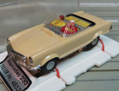 Faller AMS 4852 ~ Mercedes 230 Cabrio in OVP, 60er Jahre Spielzeug #DEZ1832