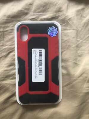 For iPhone XS Max Case Red Anti Shock Cover Case