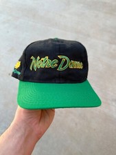 Vintage Sports Specialties Notre Dame Script Snapback Hat YoungAn