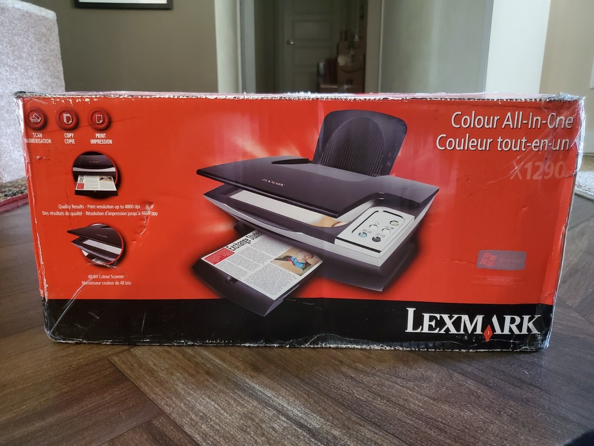 NEW Lexmark X1290 48-Bit Color Scanner Printer Rare to find NEW