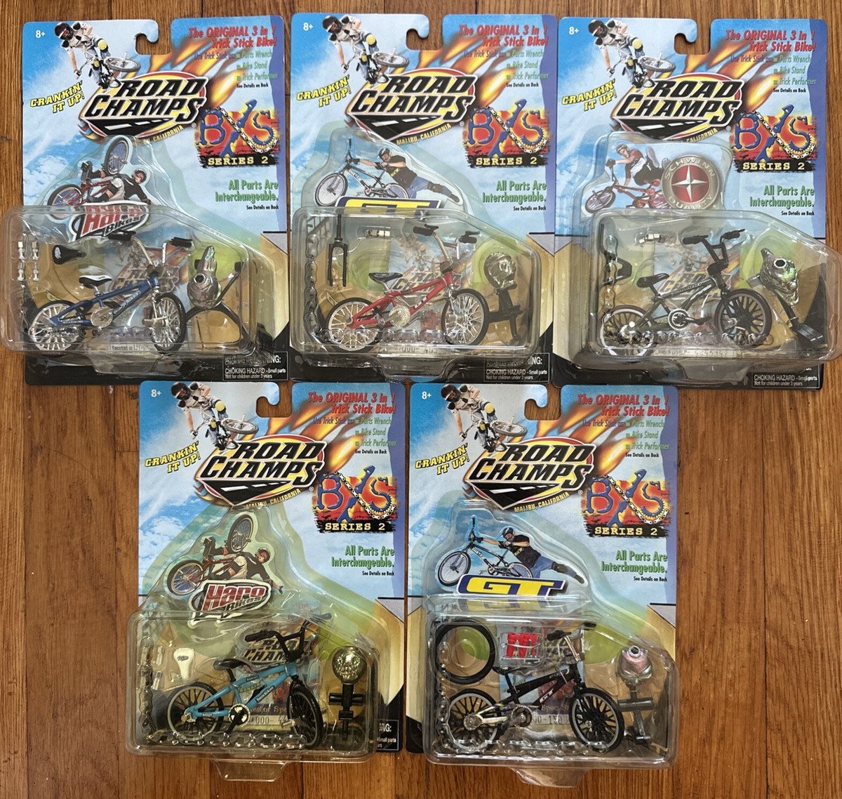 Jakks Road Champs Haro Bikes BXS Complete Series 2 Trick Bike
