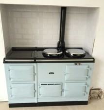 4 Oven Fully Reconditioned Gas Fired Aga Range Cooker with Conventional Flue