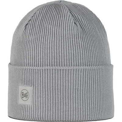 Buff CrossKnit Beanie Grey Outdoor Seamless Reflective Lightweight Hat Mens