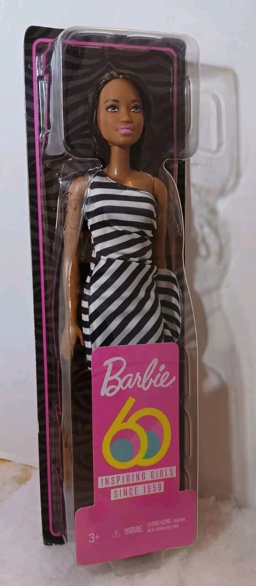 POUPÉE BARBIE FASHIONISTAS ROBE ZÉBRÉE - Toys & Kids Maroc