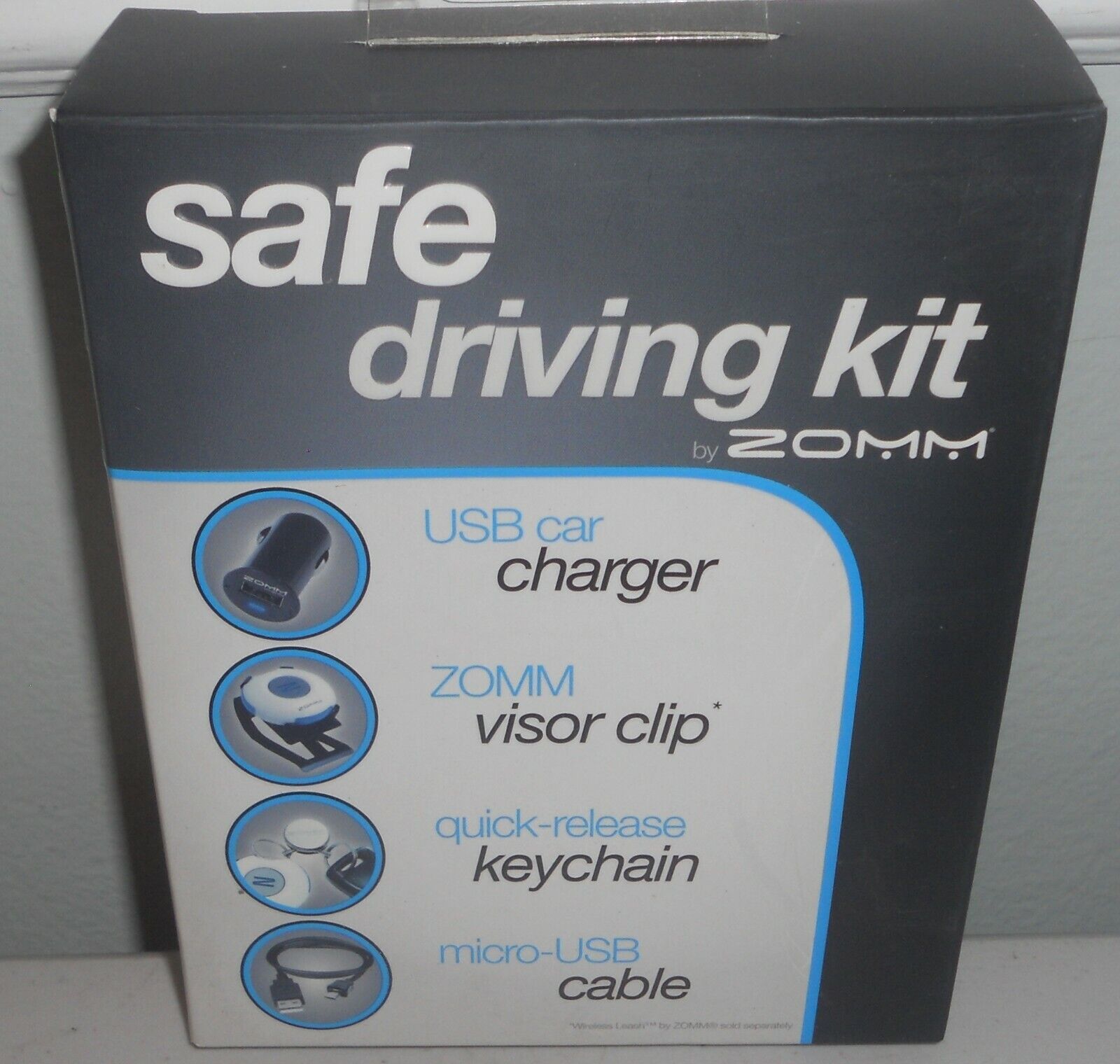 Zomm Z2010WEN1130-AM Safe Driving Kit (Wireless Leash not Includ