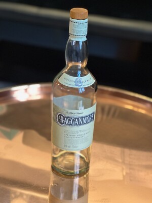 Empty Whisky Bottle - Rare to ebay - Cragganmore Triple Matured Speyside Whisky