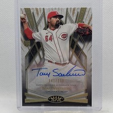 2022 Topps Tier One Baseball Tony Santillan Break Out Auto /299 RC