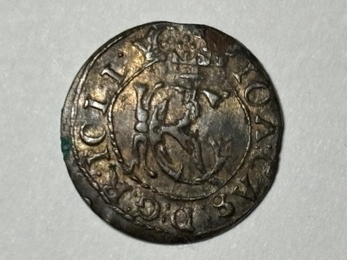 Poland. Jan Kazimierz 1648-1668. Lithuanian szeląg 1652, Vilnius - Picture 5 of 8