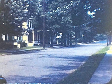 8mm Film Maine New Hampshire 1940s Home Movie New England Cars People Houses