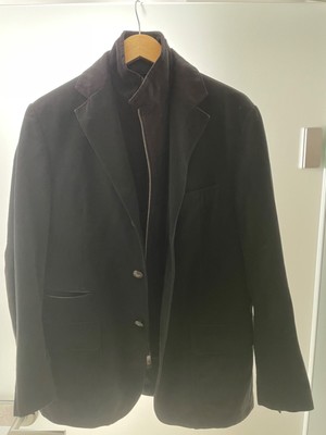 Corneliani Herren Jacke/dunkelgrau Größe 50/52 Neupreis 780 