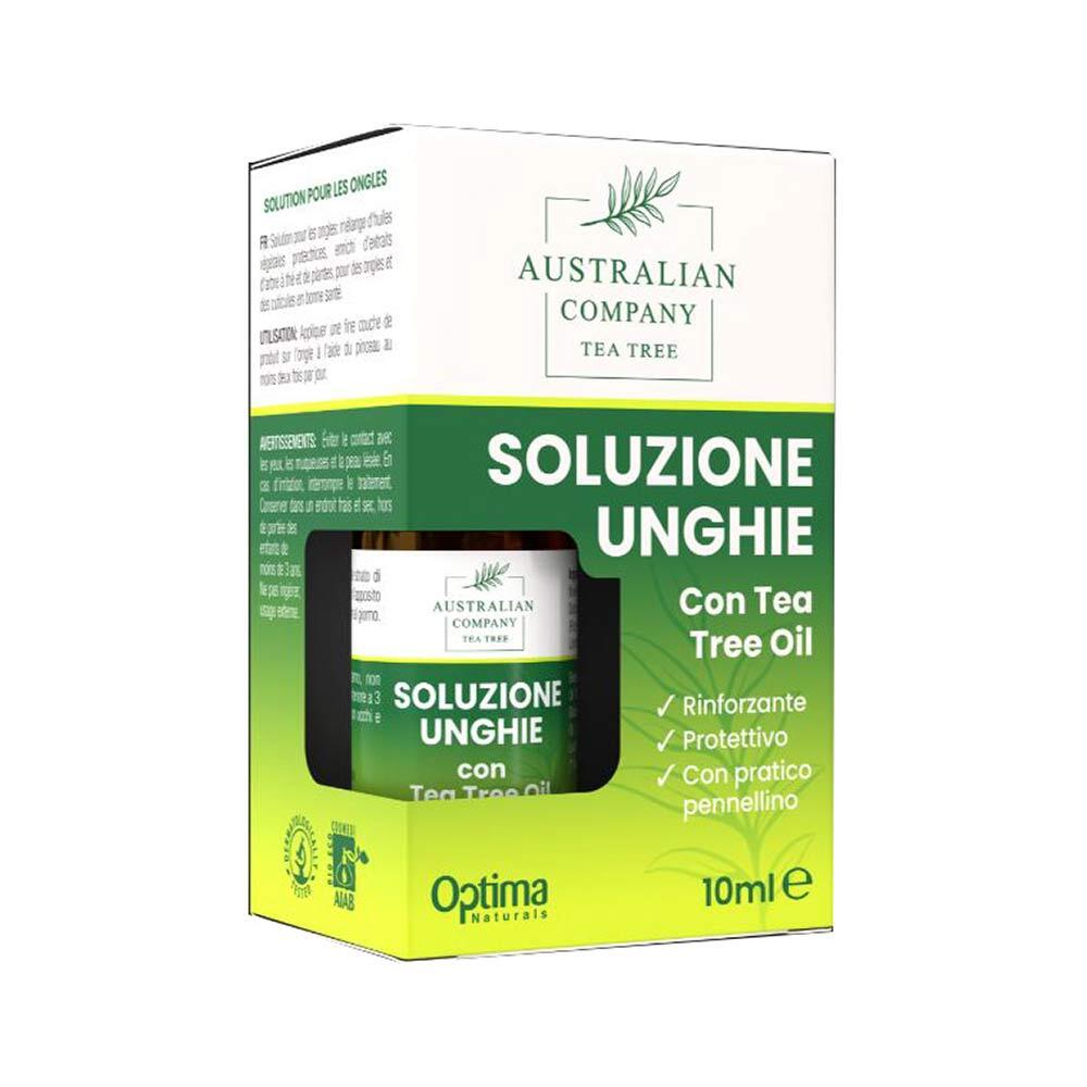 Optima Naturals Australian Company Tea Tree - Soluzione Unghie, 10ml