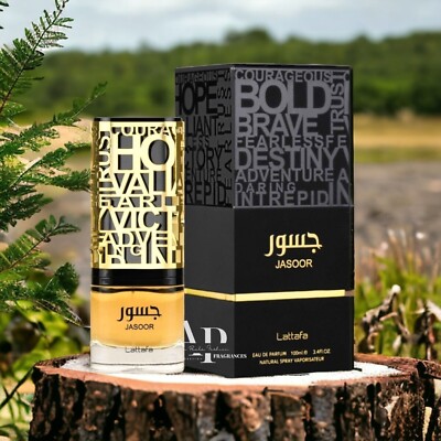 LATTAFA ジャスール EDP 100ml JASOOR New Lattafa Jasoor Eau De Parfum for Unisex 100ml - Long Lasting