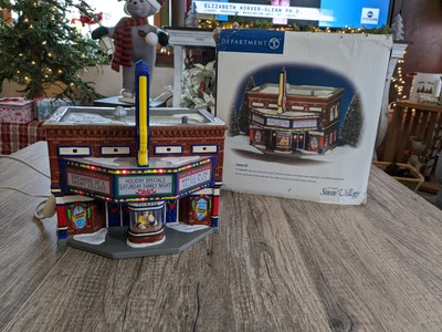 Dept 56 “CINEMA 56” Theater - Snow Village 54978 A/C Adapter & Light Cord Incld