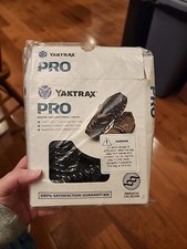 Yaktrax 096506086099 Pro Ice Boot / Shoe Traction Device Grips Black Small