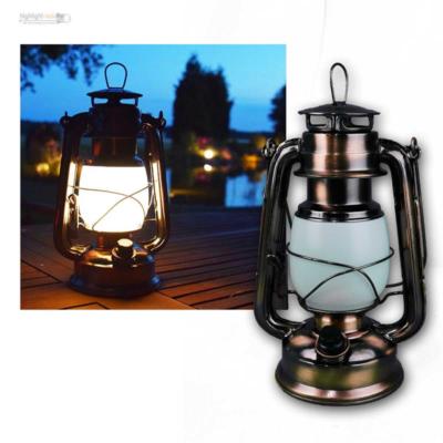 LED Camping Laterne warmweiß dimmbar Petroleumlampe Leuchte Campingleuchte Lampe