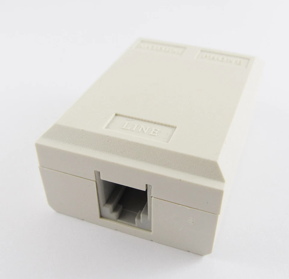 10 Stck. Neu ADSL Breitband Modem Telefon Telefon Leitung Splitter Filter RJ11 45 - Bild 4 von 4