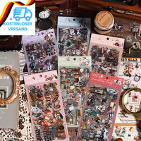 563 StüCk/36 Blatt Vintage Scrapbooking Sticker, Scrapbook ZubehöR | Multicolor,