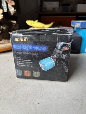 Boruit Dual Light Source Zoom Headlamp *CG*