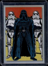 Darth Vader & Stormtroopers Art Card Topps Star Wars Galaxy Chrome 2023 #DVBH-10