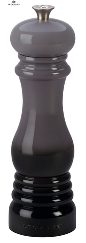 Le Creuset Classic Adjustable Salt Mill Grinder, Chip-Resistant 40g,, Flint