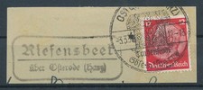 867380) DR Briefstück mit Landpoststpl. Riesensbeek über Osterode Harz 