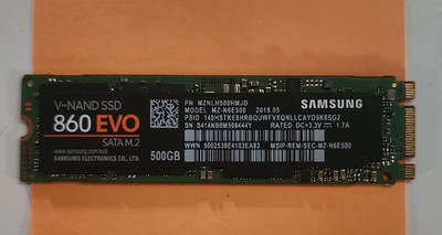 Samsung 860 EVO 500GB M2 V-NAND M.2 SSD 500GB MZ-N6E500 - Free Shipping & Track.