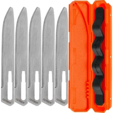 Gerber 31-003086 Vital Big Game Replacement Blades Blunt Tip - Pack of 5