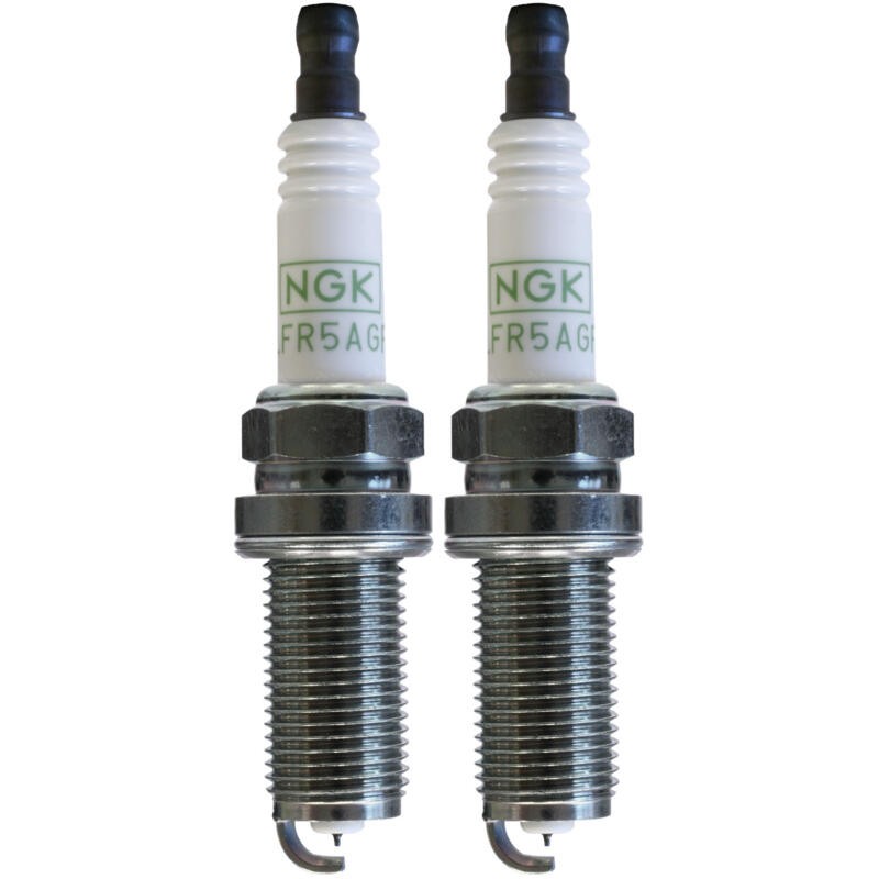 NGK Spark Plug 5018 2-PACK G-Power LFR5AGP 14mm Copper Core Platinum, HR 5