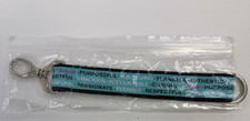 Thirty One 31 Hang It Up Key Fob Wristlet Strap thankful curious respectful Teal